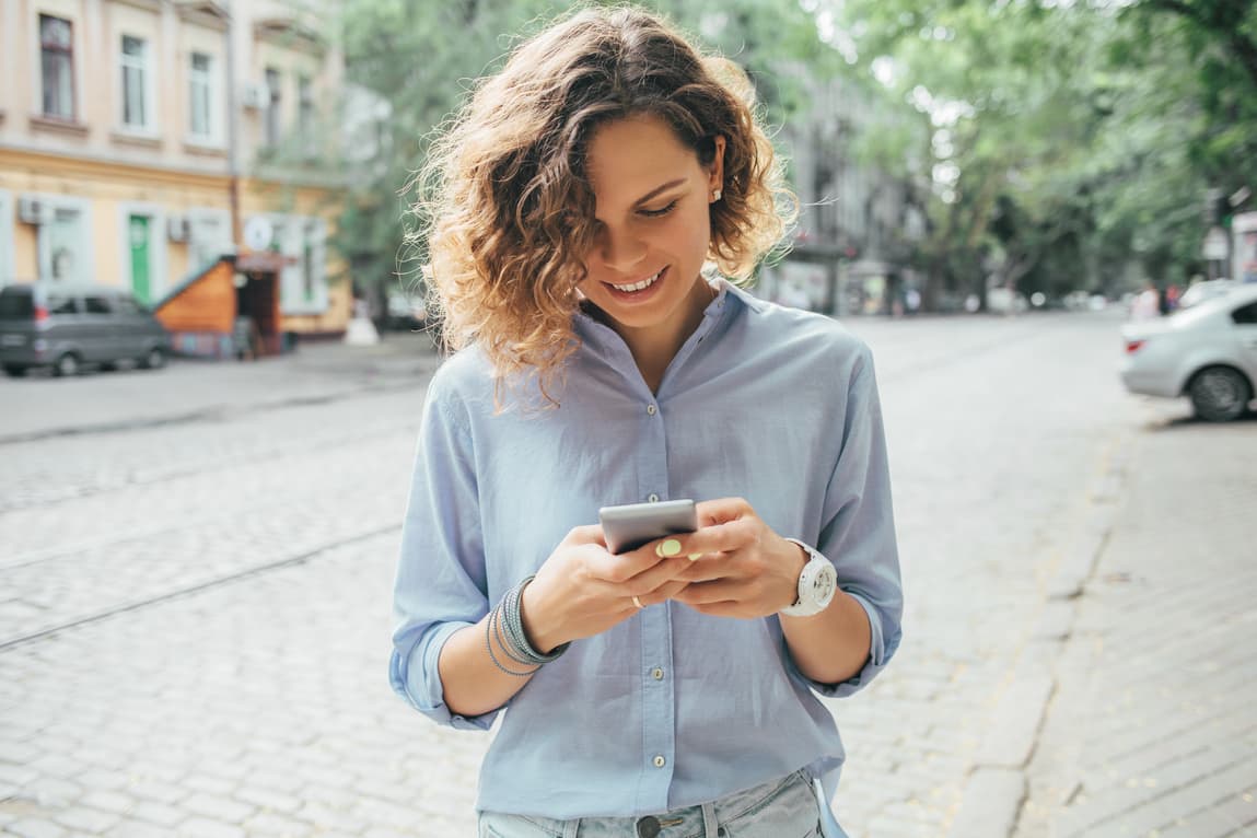 Digital financial access through a mobile device